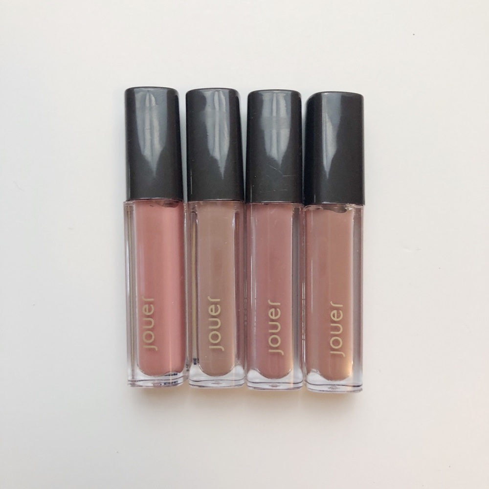 Jouer Long Wear Lip Creme Minis - Best of Nudes